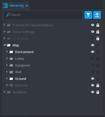 Hierarchy Setup to Edit Ground